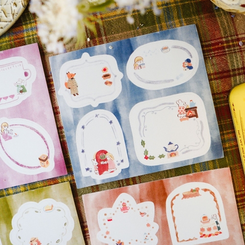 [Full tệp] Giấy note dạng sticker khung - Frame Note Stickers 