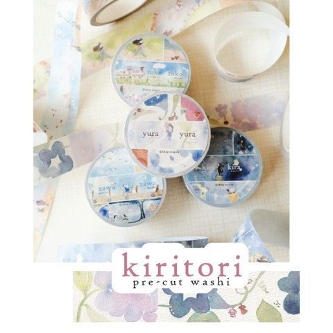 Các mẫu pre-cut washi tape 
