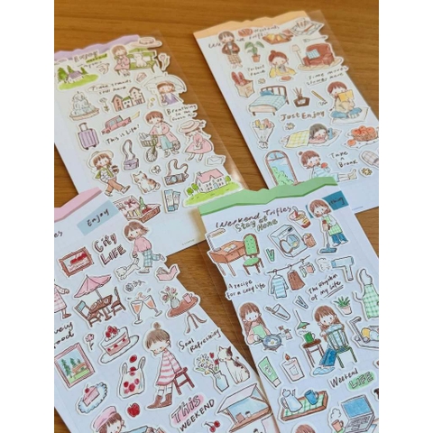 Các mẫu Sticker Sheet hãng Molinta