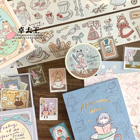 Các mẫu PET Tape, Sticker và Note collection 