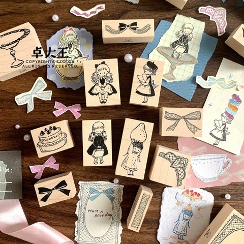 Các mẫu con dấu chủ đề Afternoon Tea | hãng Molinta