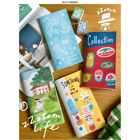 Các mẫu ruột sổ size TN (Travel Notebook) | hãng Molinta