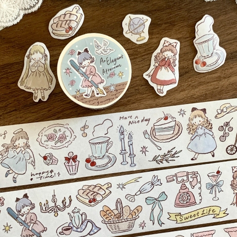 Các mẫu PET Tape, Sticker và Note collection 