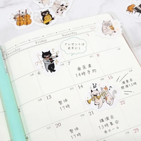 Các mẫu Flake Stickers có nhũ series 