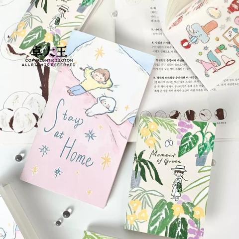 Sổ trữ sticker size A7 hãng Molinta