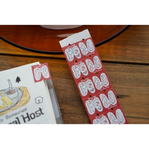 [Chiết 50 miếng] Label Stickers hãng Ivy Snow Đài Loan