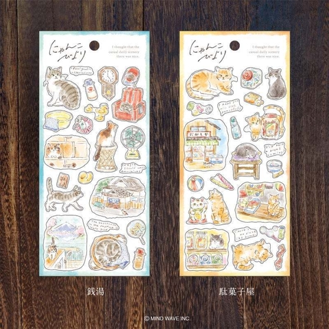 Các mẫu sticker sheet series 