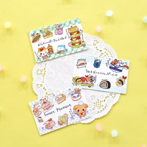 Các mẫu sticker sheet series 
