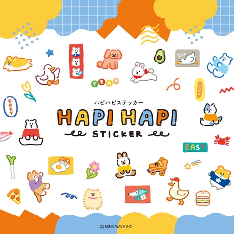 Các mẫu sticker sheet 3D nổi viền 