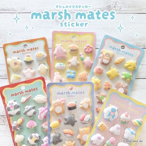 Các mẫu Sticker 3D puff 