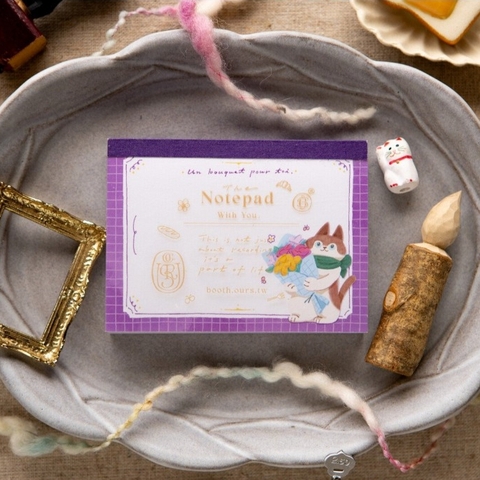 [Chiết 8 tờ] Các mẫu Memo Pad | hãng Ours