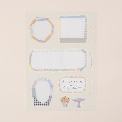 [Chiết 5 tờ] Giấy Ring Binder Refill | hãng Tegamisha