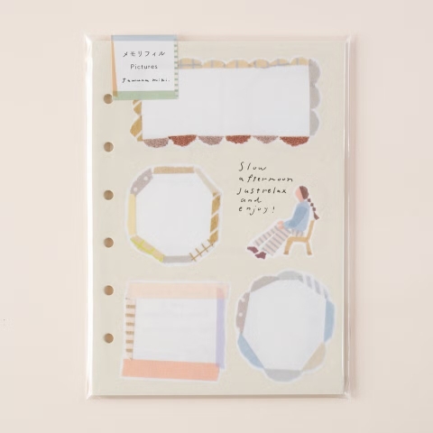 [Chiết 5 tờ] Giấy Ring Binder Refill | hãng Tegamisha