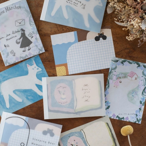 [Chiết lẻ 5 Tờ ] Các mẫu giấy note Memo Pad Nhật Bản | Chính Hãng Tegamisha