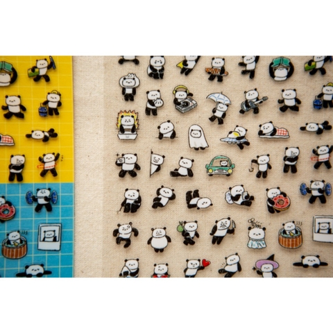 Sticker Sheet PANDA!PANDA! | Hãng OURS
