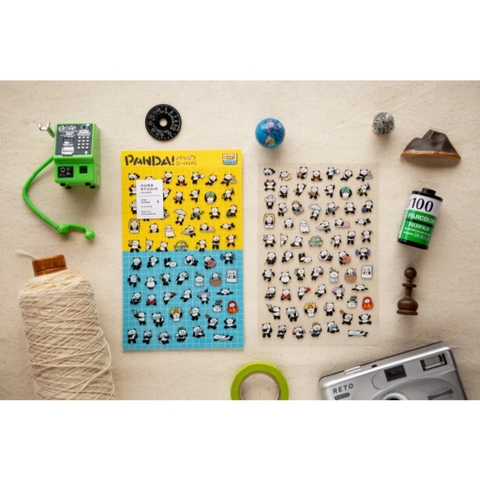 Sticker Sheet PANDA!PANDA! | Hãng OURS