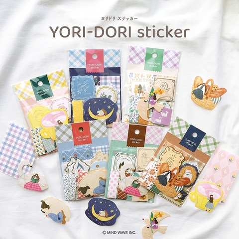 Các mẫu Set sticker Yoridori - Hãng Mindwave | Nhật Bản