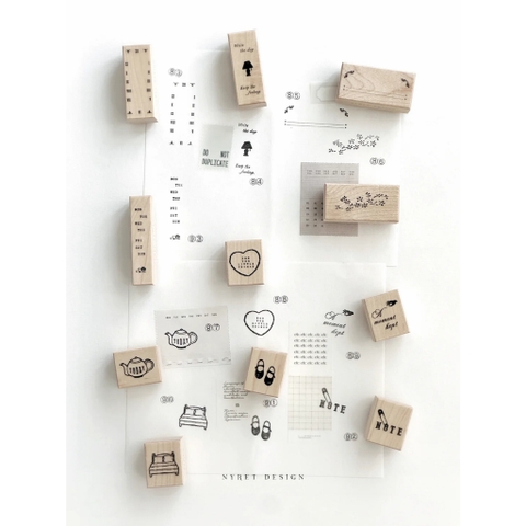 Các mẫu stamp Nyret - Vol 13 Little Things