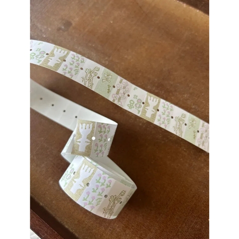 Các mẫu sticker mini dạng tem giá 