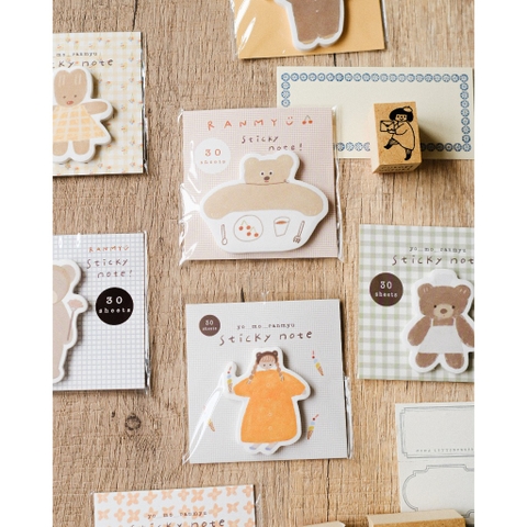 Các mẫu Sticky Note dễ thương | Chính Hãng Ranmyu