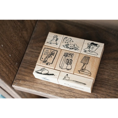 Các mẫu stamp series Night's Embrace và các mẫu stamp lẻ| hãng Yamadoro