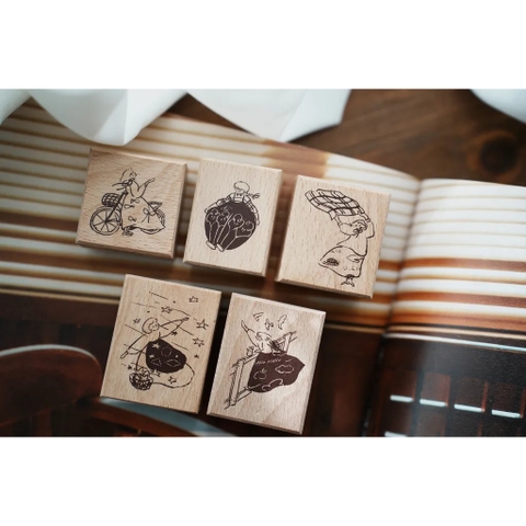 Các mẫu stamp series Messages From the Sea | hãng Yamadoro
