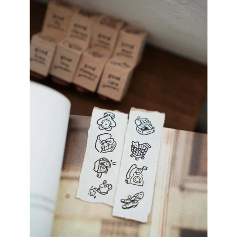 [Set] Stamp series Good List | hãng Yamadoro