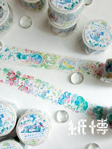 [Hội chợ Nhật 2026] Các mẫu Washi Tape, Clear File, Hộp bút & Postcard hoạ sĩ Miku Shimizu