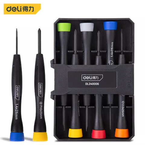 Bộ tôvít điện 6 món/bộ DL240006