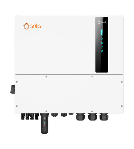 Biến tần Inverter dùng trong hệ thống điện mặt trời, công suất 15KW, 3 pha, hiệu Solis, (Áp cao, LED) Model: S6-EH3P15K-H