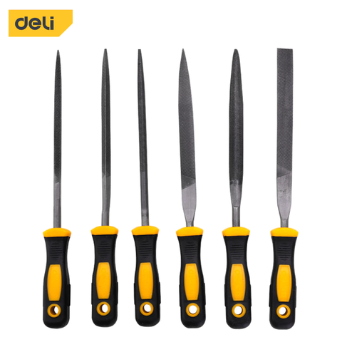 Bộ dũa 6 món kim loại 5*180mm DL2181