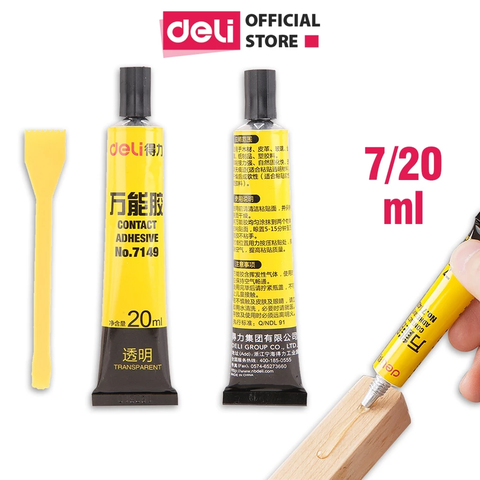 Keo siêu dính đa năng Deli 20ml, 7ml