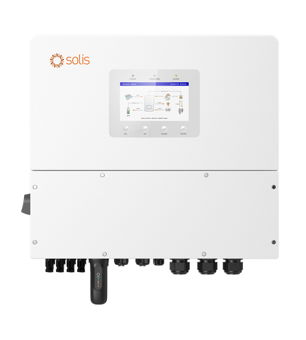 Biến tần Inverter dùng trong hệ thống điện mặt trời, công suất 15KW, 3 pha, hiệu Solis, (Áp cao, màn hình LCD) Model: S6-EH3P15K-H