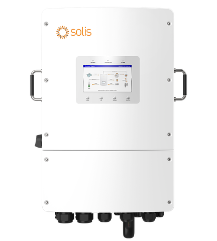 Biến tần Inverter (nghịch lưu) dùng trong hệ thống điện mặt trời, Công suất 8KW, 3 pha, hiệu Solis (màn hình LCD) Model: S6-EH3P8K02-NV-YD-L