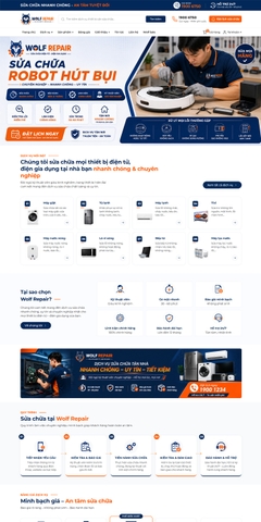 Làm website bảo hộ lao động chuyên nghiệp đơn giản
