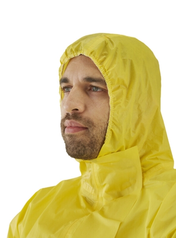 AlphaTec 2300 PLUS Model 132 Stitched & Taped Chemical Overall - Yellow