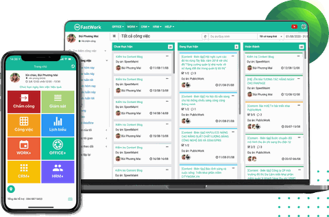 Phần mềm quản lý CRM, hợp đồng Fastwork 4 triệu/năm