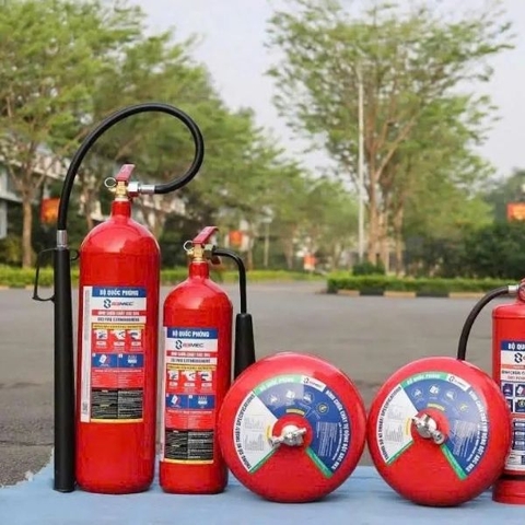 Bình chữa cháy khí CO2 BQP 83MEC