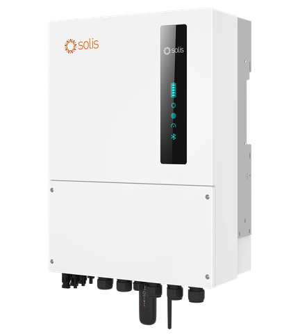 Biến tần Inverter (nghịch lưu) dùng trong hệ thống điện mặt trời. Công suất 6KW, 1pha, hiệu Solis, Model: S6-EH1P6K-L-PRO