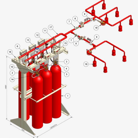HỆ THỐNG CHỮA CHÁY KHÍ CO2