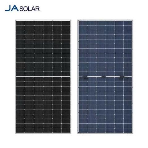 Tấm pin NLMT JASolar 540W 2 MẶT KÍNH Mono Halfcell Ptype bảo hành 12 năm 540WP JA72D30 540