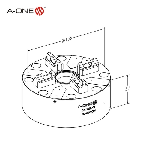 Đầu Kẹp ITS 100 P A-ONE 3A-100901