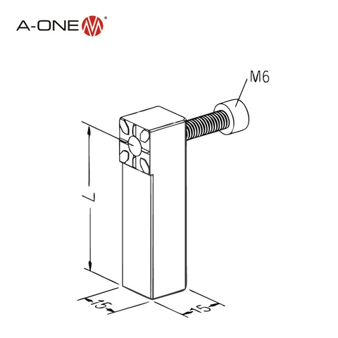 Giá đỡ điện cực thẳng A-ONE 3A-300081 | Straight Electrode Holder