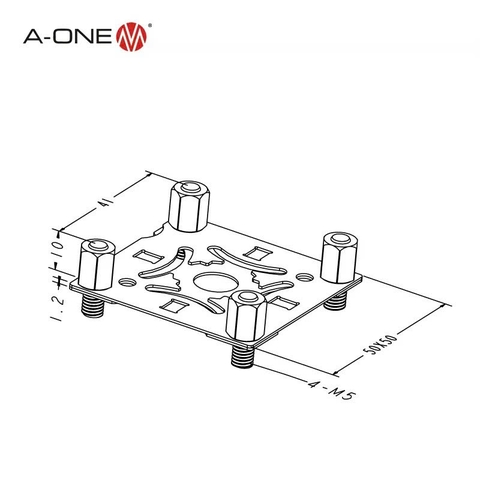 Plate định tâm 50 A-ONE 3A-400003
