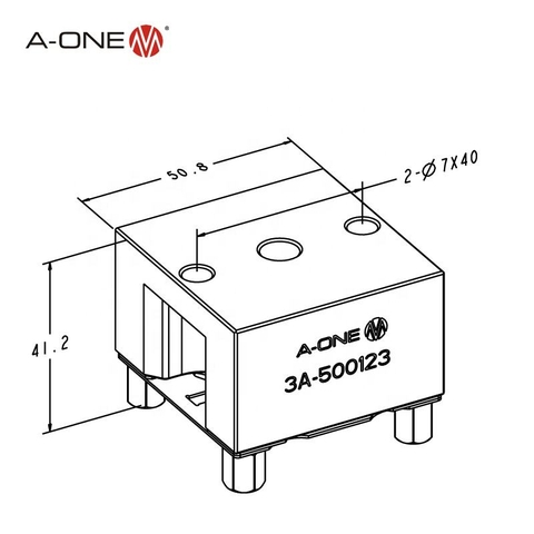 Gá điện cực Uniplate A-ONE 3A-501123