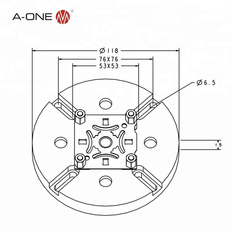 Đế chuyển đổi A-ONE 3A-300004 | Adapter Plate