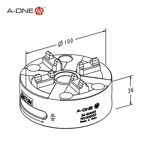 Đầu Kẹp Nhanh 100 P A-ONE 3A-100003