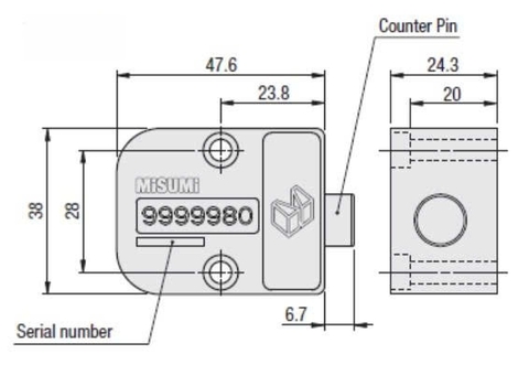 Bộ Đếm Sản Lượng Khuôn Nhựa Progressive