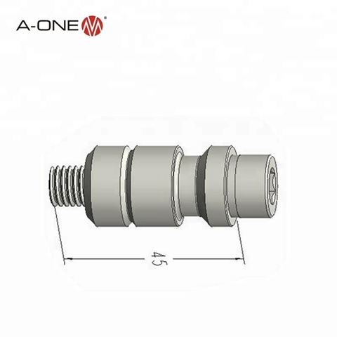 Chốt kẹp EDM có lỗ xả A-ONE 3A-400039 | Chucking Spigot F/M