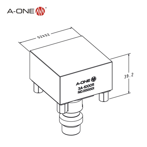 Thước chuẩn điểm 0 A-ONE 3A-100011